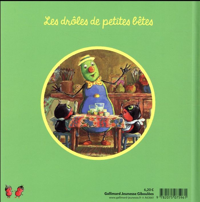 Quatrième de couverture de « Blaise et Thérèse les punaises »