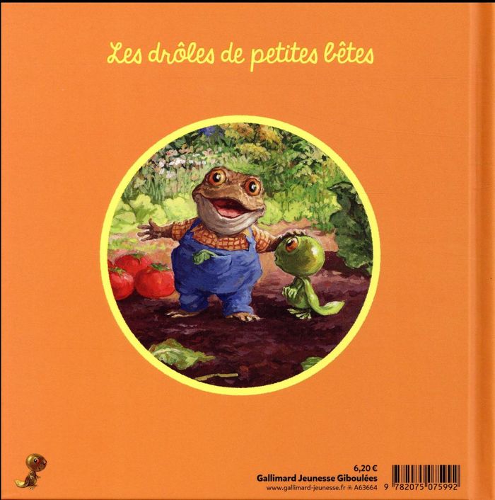 Quatrième de couverture de « Léonard le tétard »