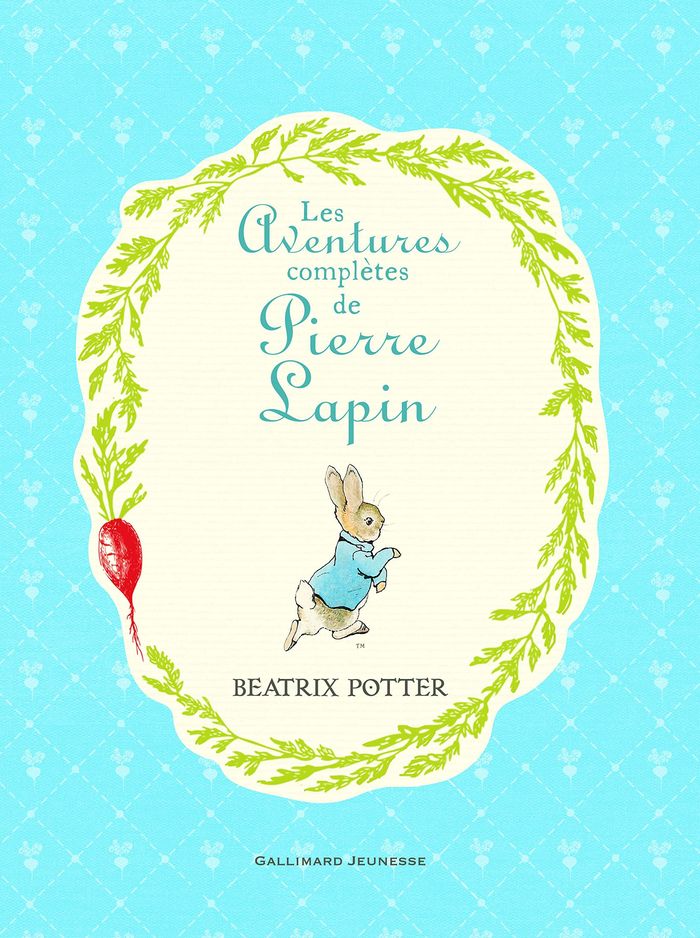 Couverture du livre « Les aventures complètes de Pierre Lapin » de Beatrix Potter, librairie Les Contes Infusés à Corte