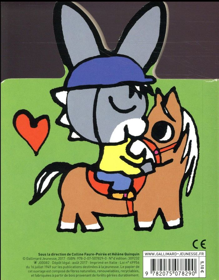 Quatrième de couverture de « Le poney de Trotro »