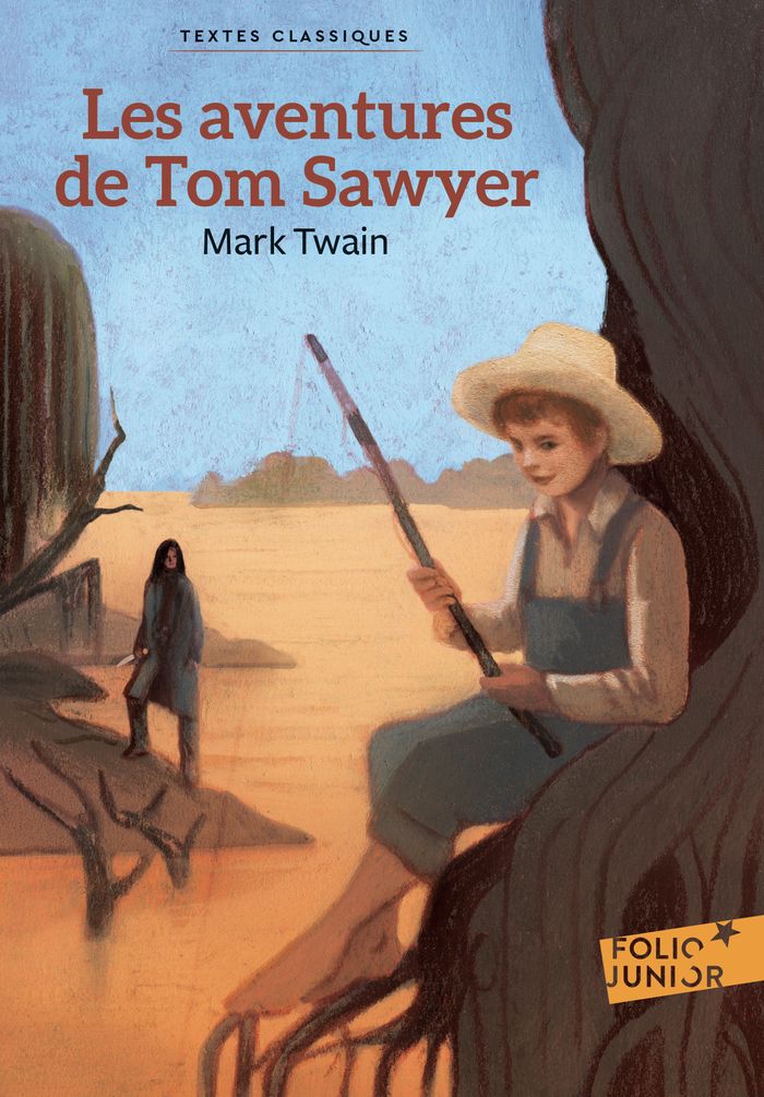 Couverture du livre « LES AVENTURES DE TOM SAWYER » de Mark Twain, librairie Les Contes Infusés à Corte