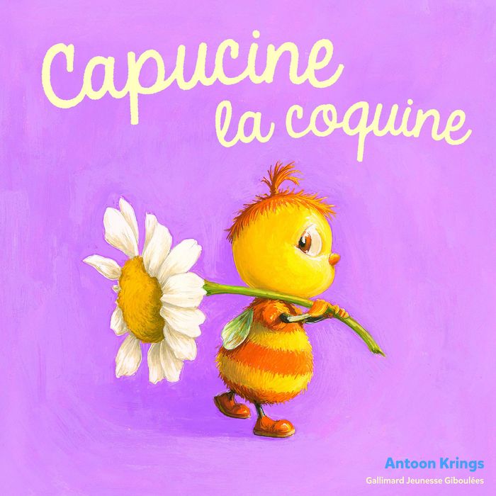 Couverture du livre « Capucine la coquine » de Antoon Krings, librairie Les Contes Infusés à Corte