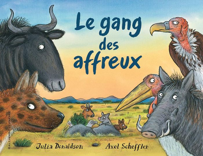Couverture du livre « Le gang des affreux » de Julia Donaldson, librairie Les Contes Infusés à Corte