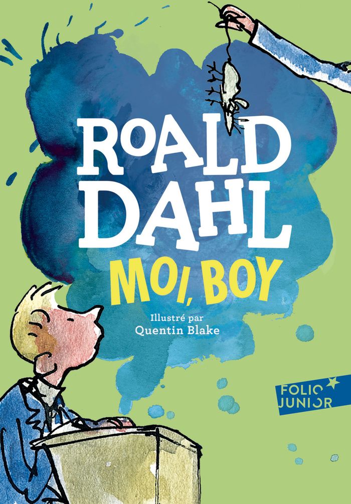 Couverture du livre « MOI, BOY - SOUVENIRS D'ENFANCE » de Roald Dahl, librairie Les Contes Infusés à Corte