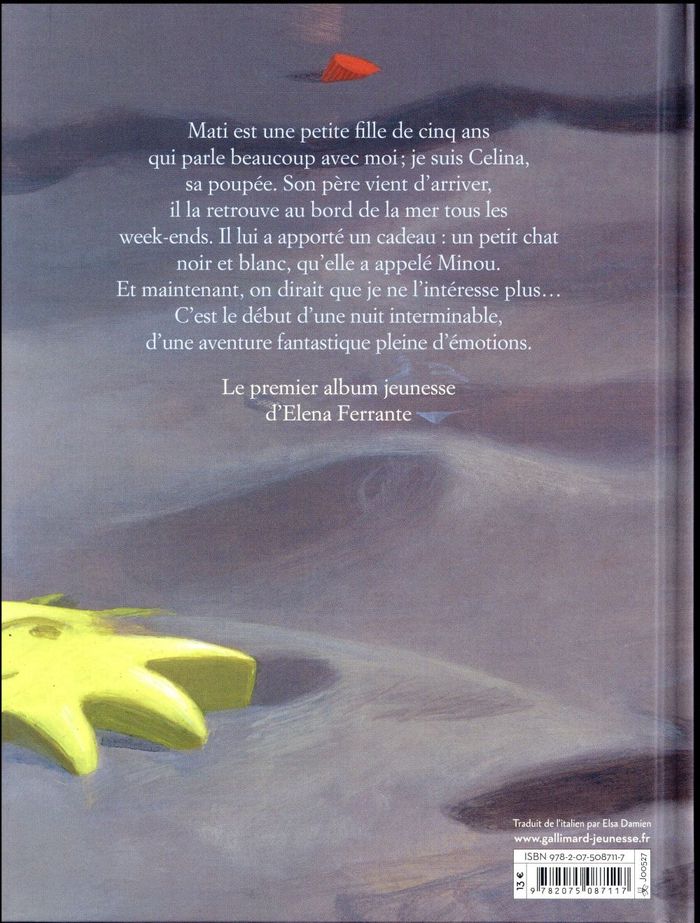 Quatrième de couverture de « La plage dans la nuit »