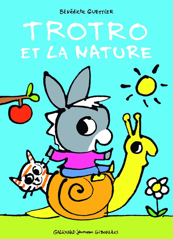 Couverture du livre « Trotro et la nature » de Bénédicte Guettier, librairie Les Contes Infusés à Corte