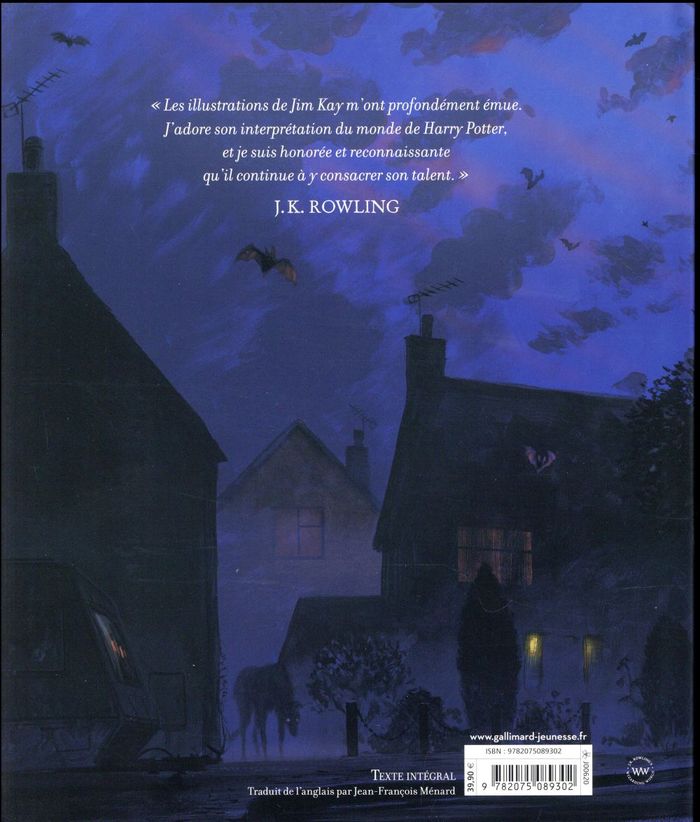 Quatrième de couverture de « Harry Potter et le prisonnier d'Azkaban »