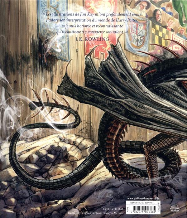 Quatrième de couverture de « Harry Potter et la coupe de feu »