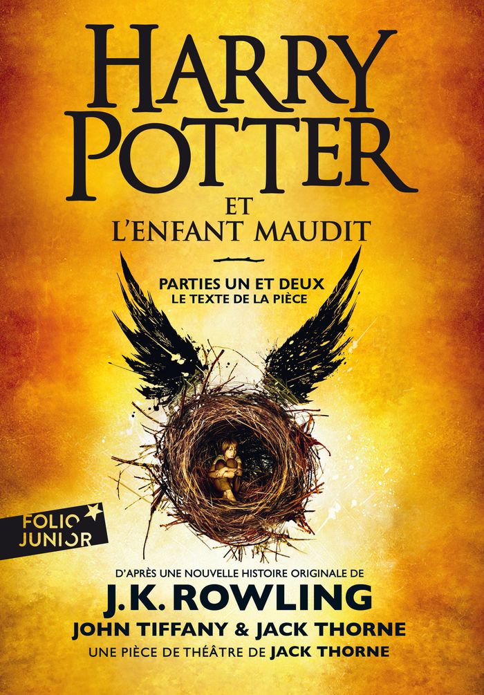 Couverture du livre « HARRY POTTER ET L'ENFANT MAUDIT - PARTIES UNE ET DEUX », librairie Les Contes Infusés à Corte