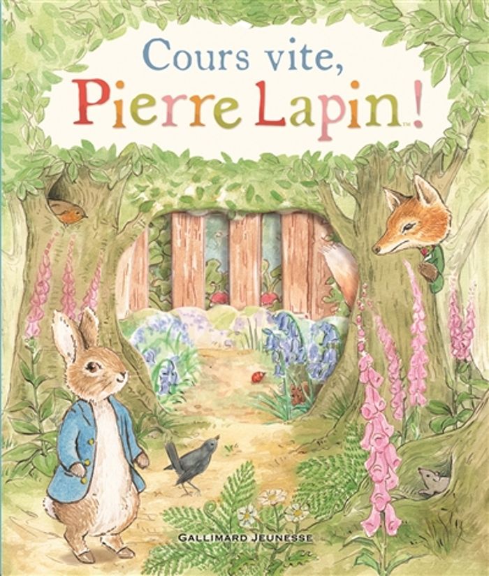 Couverture du livre « Cours vite, Pierre Lapin ! » de [d'après Beatrix Potter], librairie Les Contes Infusés à Corte