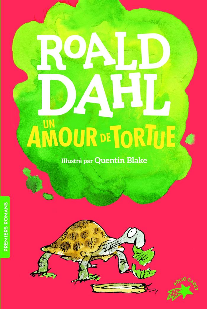Couverture du livre « Un amour de tortue » de Roald Dahl, librairie Les Contes Infusés à Corte