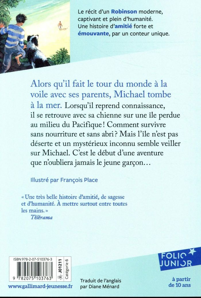 Quatrième de couverture de « LE ROYAUME DE KENSUKE »
