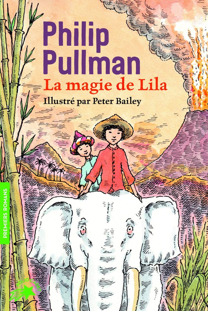 Couverture du livre « La magie de Lila » de Philip Pullman, librairie Les Contes Infusés à Corte