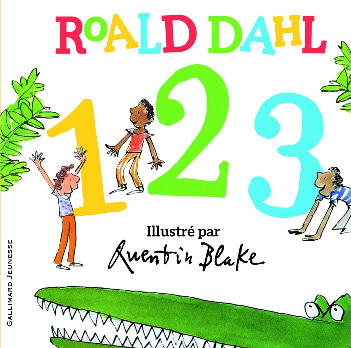 Couverture du livre « 1, 2, 3 » de Roald Dahl, librairie Les Contes Infusés à Corte