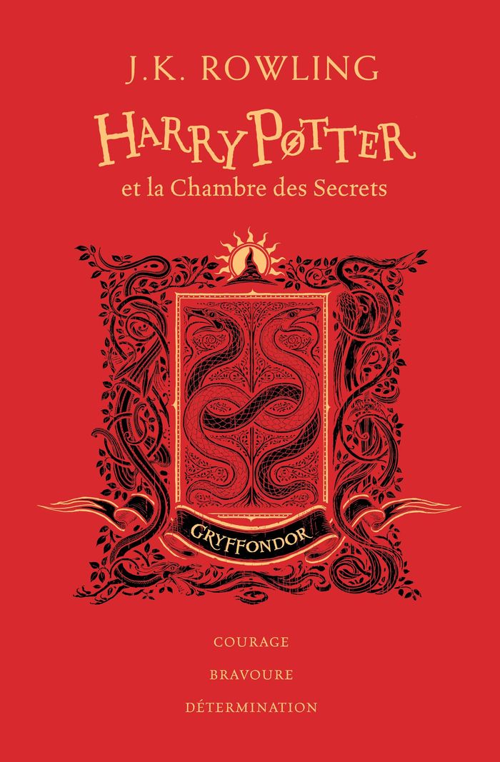 Couverture du livre « Harry Potter et la chambre des secrets : Gryffondor » de J. K. Rowling, librairie Les Contes Infusés à Corte