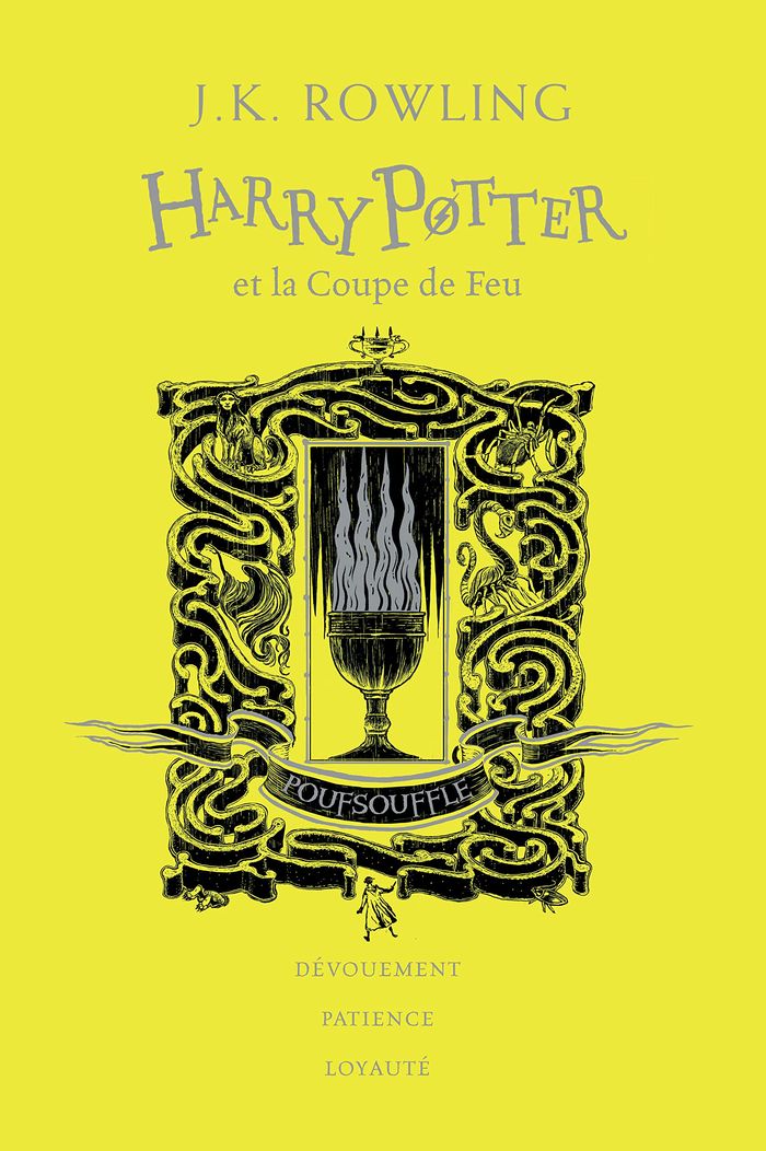 Couverture du livre « Harry Potter et la coupe de feu : Poufsouffle » de J. K. Rowling, librairie Les Contes Infusés à Corte
