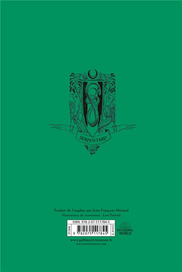 Quatrième de couverture de « Harry Potter et la coupe de feu : Serpentard »