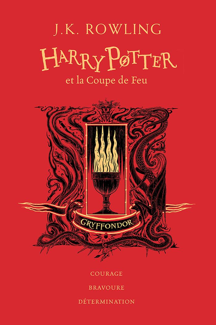 Couverture du livre « Harry Potter et la coupe de feu : Gryffondor » de J. K. Rowling, librairie Les Contes Infusés à Corte