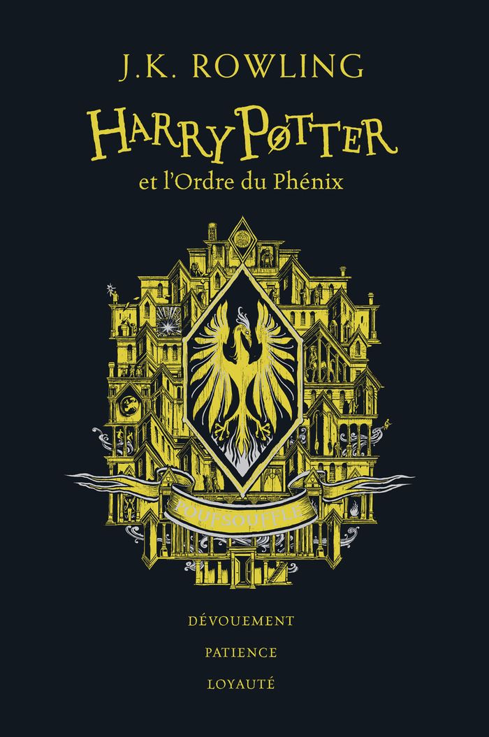 Couverture du livre « Harry Potter et l'Ordre du Phénix : Poufsouffle » de J. K. Rowling, librairie Les Contes Infusés à Corte