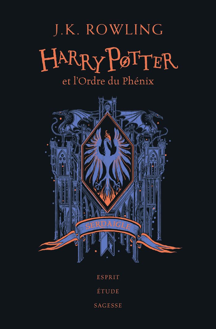 Couverture du livre « Harry Potter et l'Ordre du Phénix : serdaigne » de J. K. Rowling, librairie Les Contes Infusés à Corte