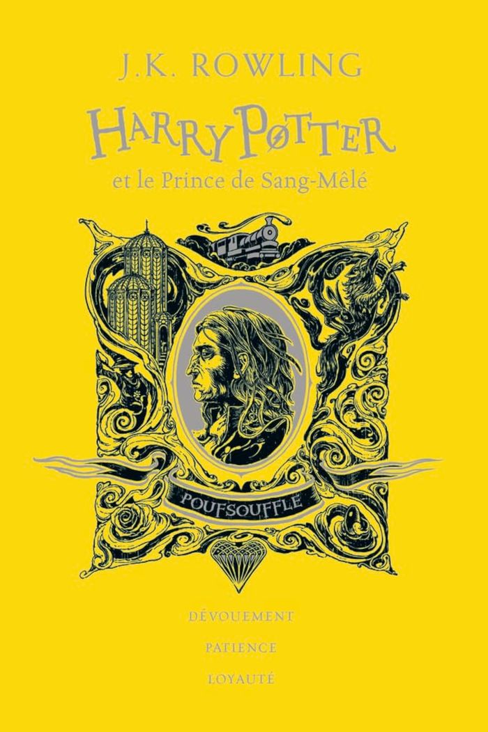 Couverture du livre « Harry Potter et le prince de sang-mêlé : Poufsouffle » de J. K. Rowling, librairie Les Contes Infusés à Corte