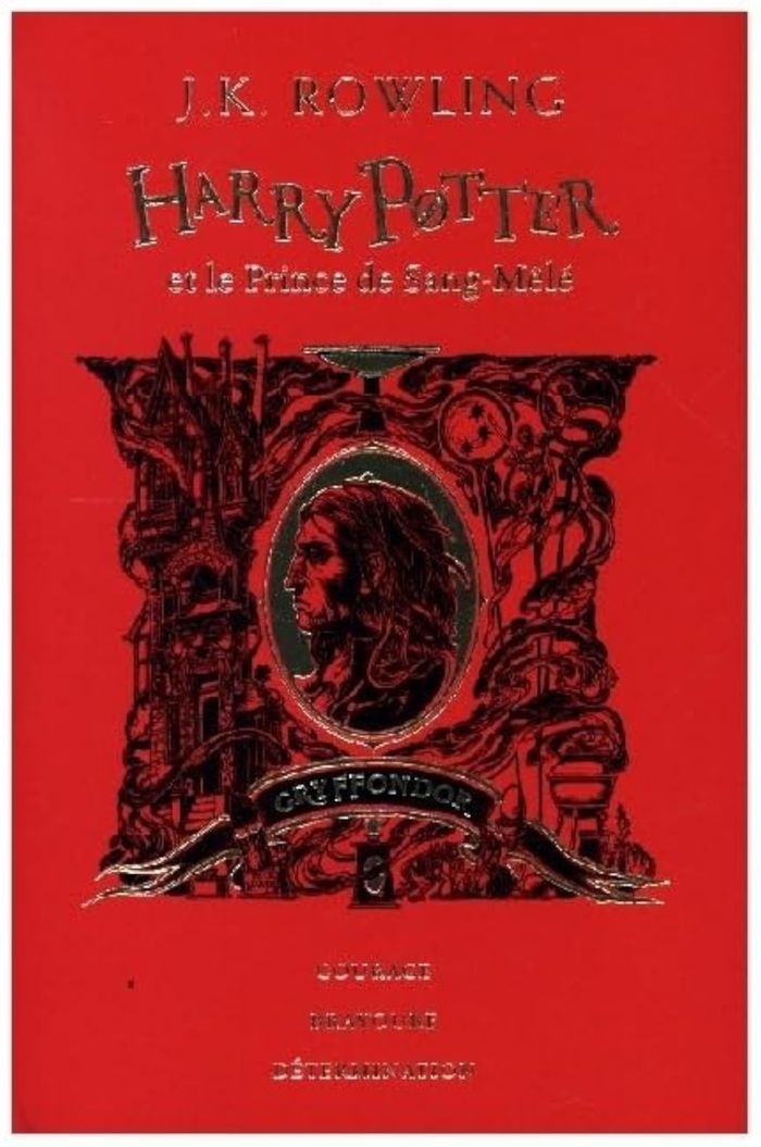 Couverture du livre « Harry Potter et le prince de sang-mêlé : Gryffondor » de J. K. Rowling, librairie Les Contes Infusés à Corte