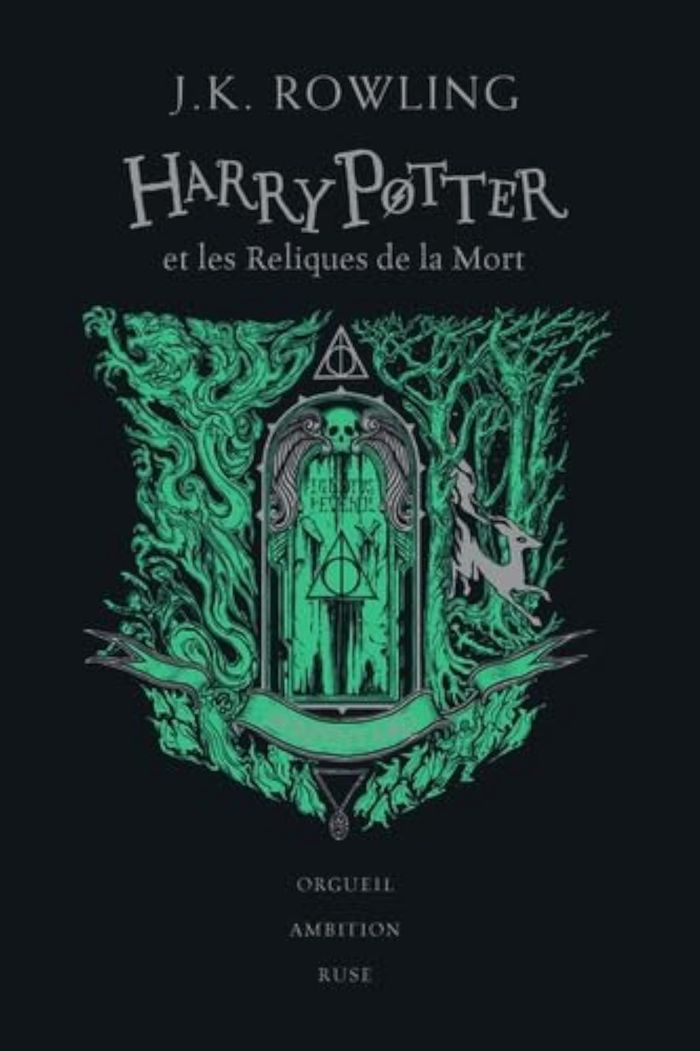 Couverture du livre « Harry Potter et les reliques de la mort : Serpentard », librairie Les Contes Infusés à Corte