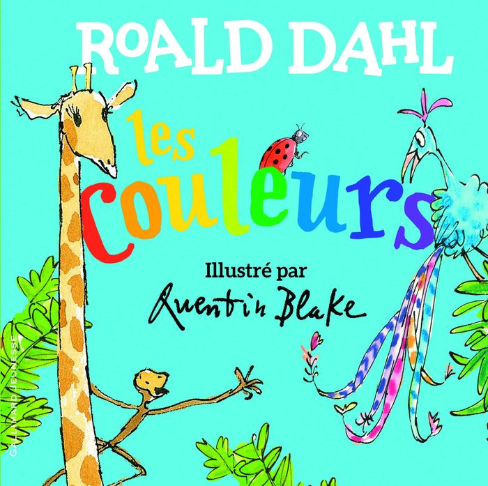 Couverture du livre « Les couleurs » de Roald Dahl, librairie Les Contes Infusés à Corte