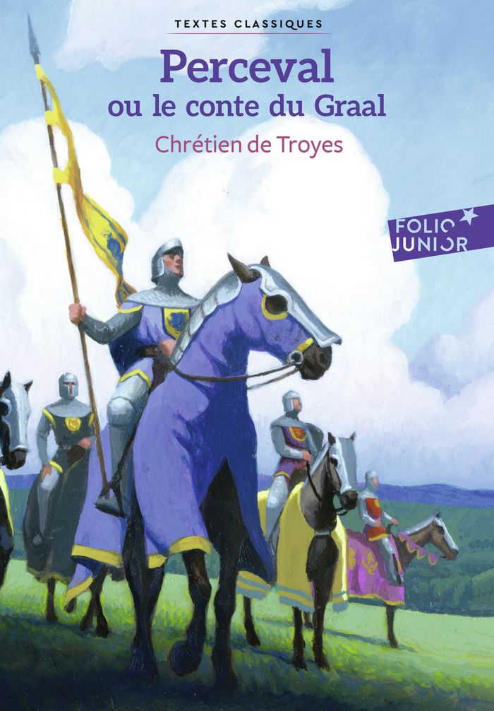 Couverture du livre « Perceval ou Le conte du Graal » de Chrétien de Troyes, librairie Les Contes Infusés à Corte