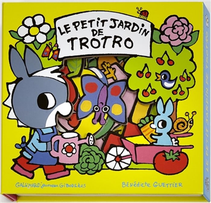 Couverture du livre « Le petit jardin de Trotro » de Bénédicte Guettier, librairie Les Contes Infusés à Corte