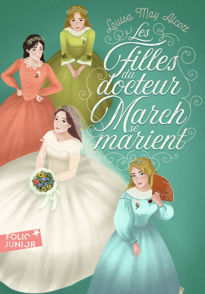 Couverture du livre « LES FILLES DU DOCTEUR MARCH SE MARIENT » de Alcott Louisa May, librairie Les Contes Infusés à Corte