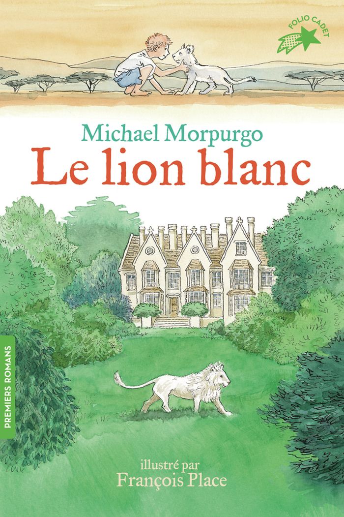 Couverture du livre « LE LION BLANC », librairie Les Contes Infusés à Corte