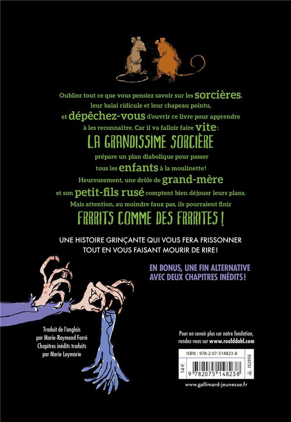 Quatrième de couverture de « Sacrées sorcières »