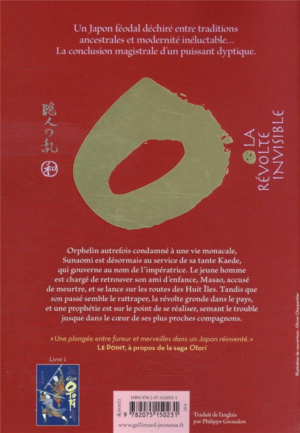 Quatrième de couverture de « La révolte invisible »