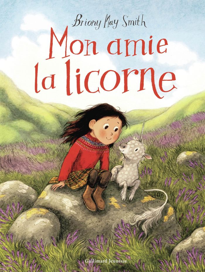 Couverture du livre « MON AMIE LA LICORNE », librairie Les Contes Infusés à Corte