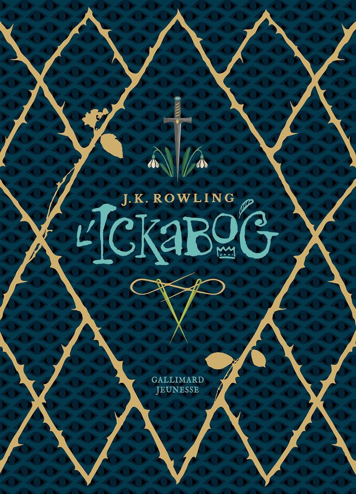 Couverture du livre « L'ickabog » de J. K. Rowling, librairie Les Contes Infusés à Corte