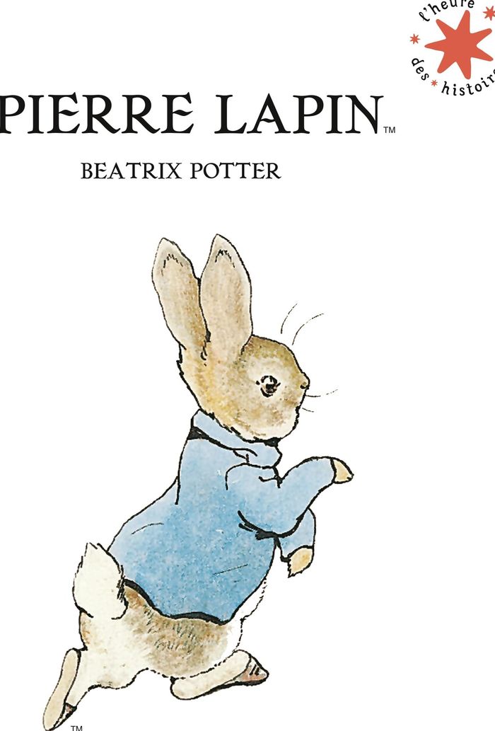 Couverture du livre « Pierre Lapin » de Beatrix Potter, librairie Les Contes Infusés à Corte