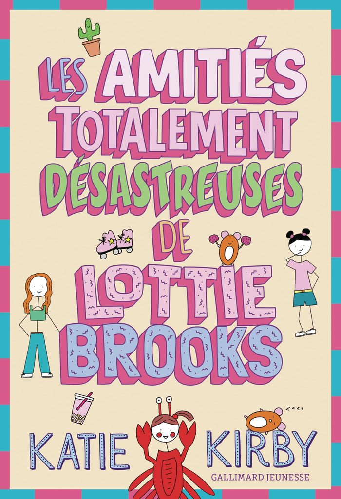 Couverture du livre « LES AMITIES TOTALEMENT DESASTREUSES DE LOTTIE BROOKS », librairie Les Contes Infusés à Corte