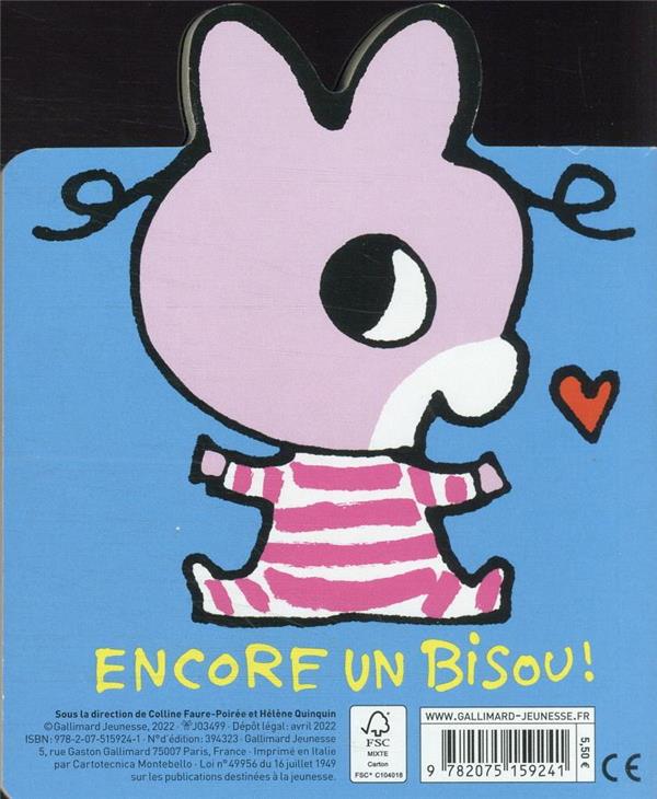Quatrième de couverture de « Un bisou pour Bébé Zaza »