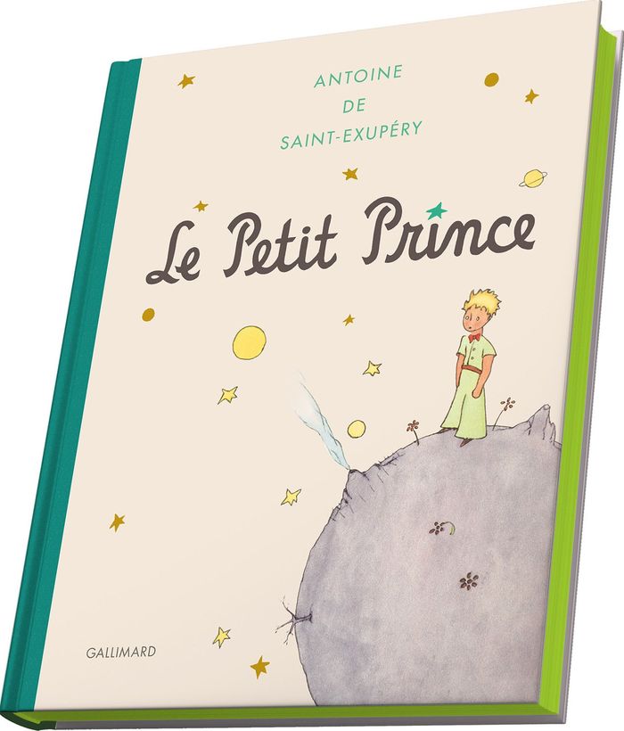 Couverture du livre « Le Petit prince » de Antoine de Saint-Exupéry, librairie Les Contes Infusés à Corte