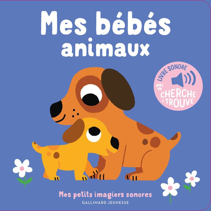 Couverture du livre « MES BEBES ANIMAUX - DES SONS A ECOUTER, DES IMAGES A REGARDER », librairie Les Contes Infusés à Corte