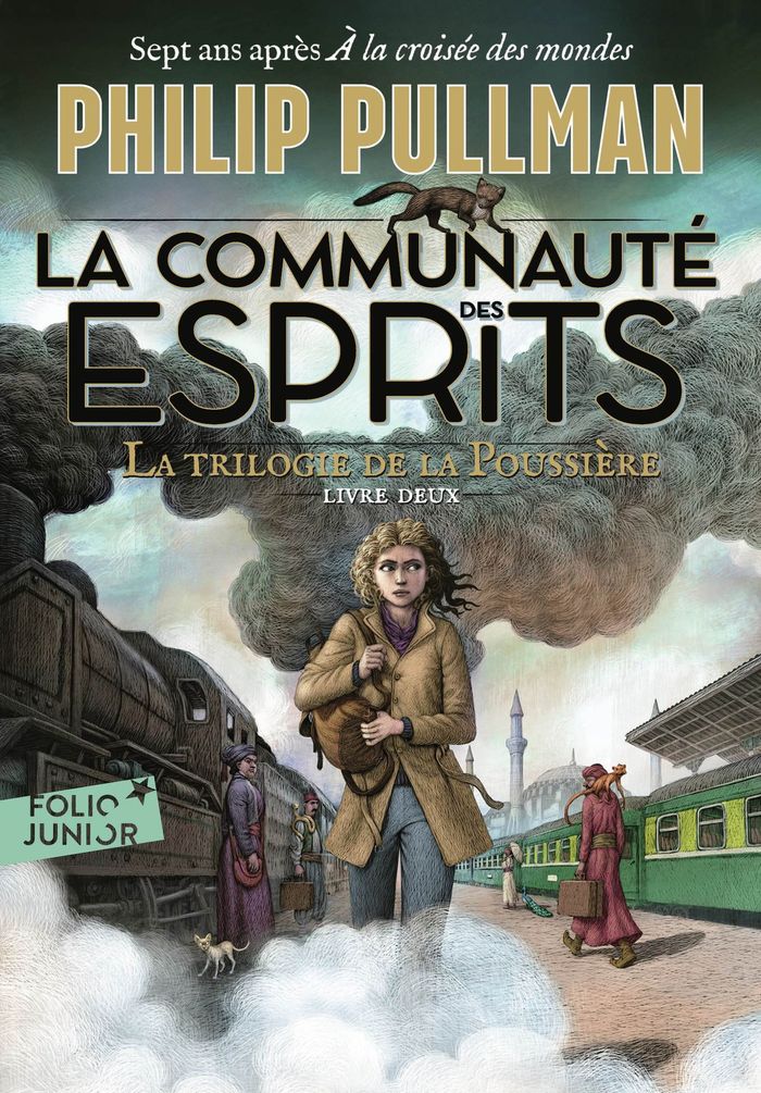 Couverture du livre « La communauté des esprits » de Philip Pullman, librairie Les Contes Infusés à Corte