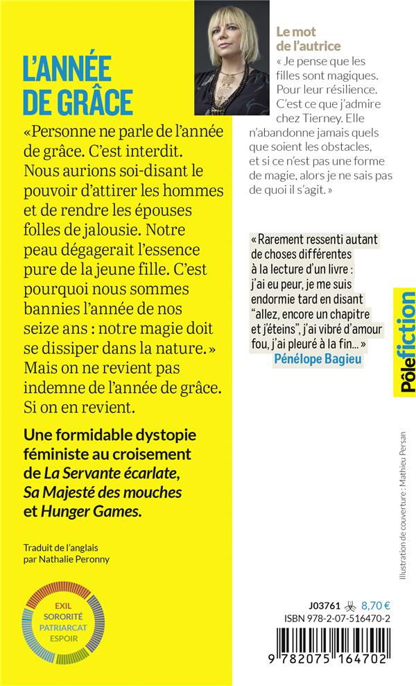 Quatrième de couverture de « L'ANNEE DE GRACE »