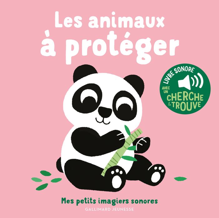 Couverture du livre « LES ANIMAUX A PROTEGER - DES SONS A ECOUTER, DES IMAGES A REGARDER », librairie Les Contes Infusés à Corte