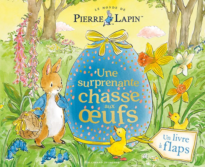 Couverture du livre « Une surprenante chasse aux oeufs » de d'après les livres de Beatrix Potter, librairie Les Contes Infusés à Corte