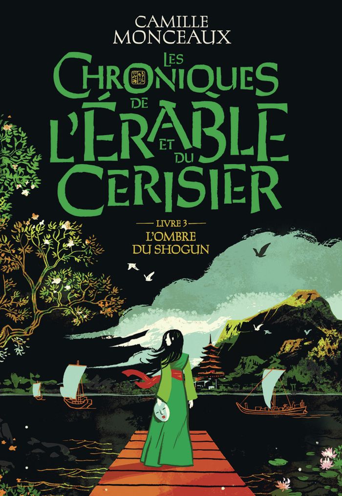 Couverture du livre « L'ombre du shogun » de Camille Monceaux, librairie Les Contes Infusés à Corte