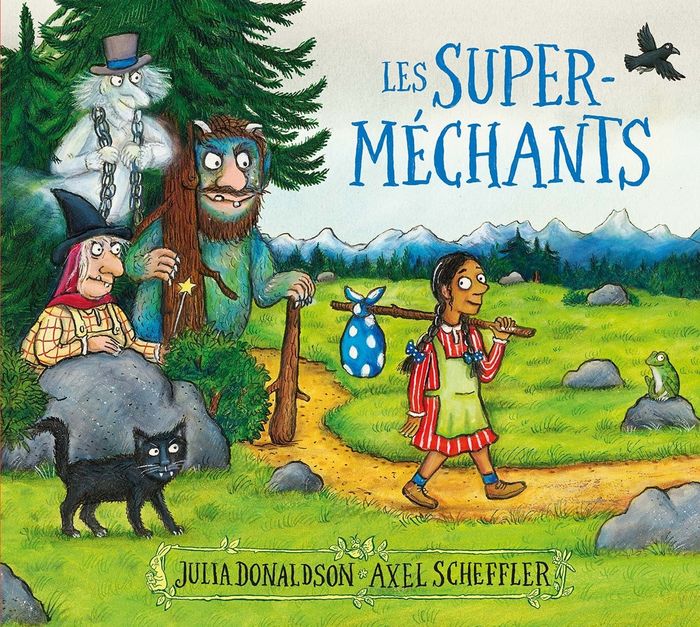 Couverture du livre « Les super-méchants » de Julia Donaldson, librairie Les Contes Infusés à Corte