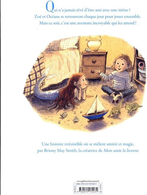 Quatrième de couverture de « Mon amie la petite sirène »