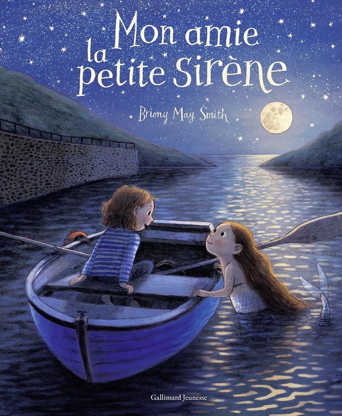 Couverture du livre « Mon amie la petite sirène » de Briony May Smith, librairie Les Contes Infusés à Corte