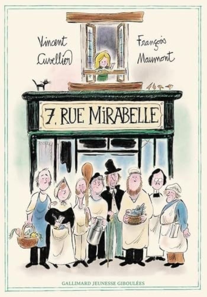 Couverture du livre « 7, rue Mirabelle », librairie Les Contes Infusés à Corte